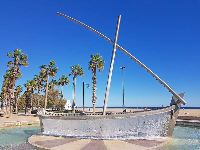 Cabanal strand Valencia
