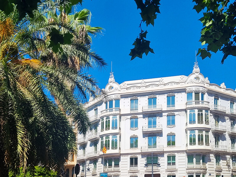 Gran Via de Marques del Turia in Valencia