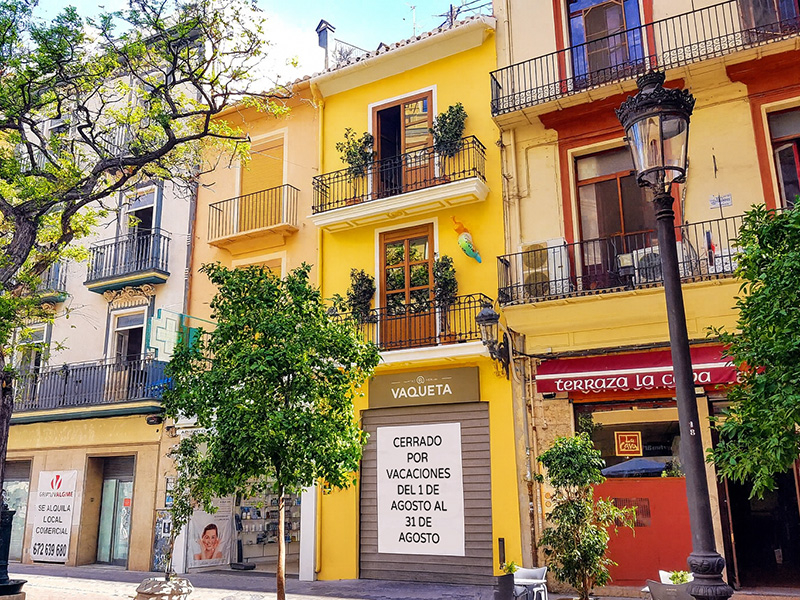 Huizen bezichtigen in Valencia in augustus