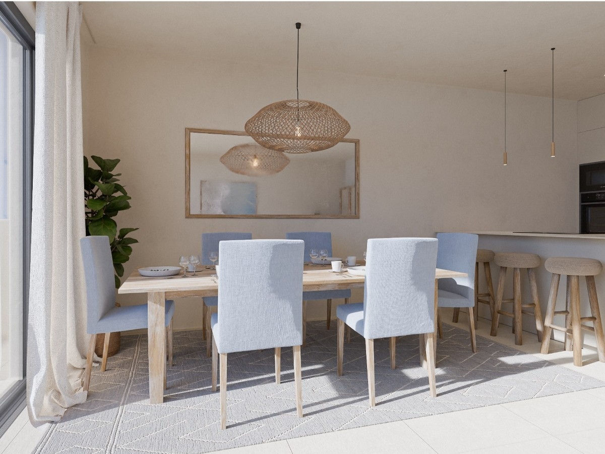 Nieuwbouw duplex appartement met zeezicht in Cullera