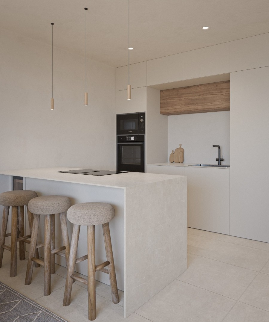 Nieuwbouw duplex appartement met zeezicht in Cullera