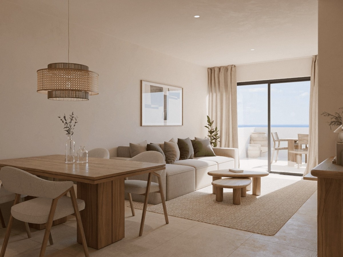 Nieuwbouw appartement met zeezicht in Cullera