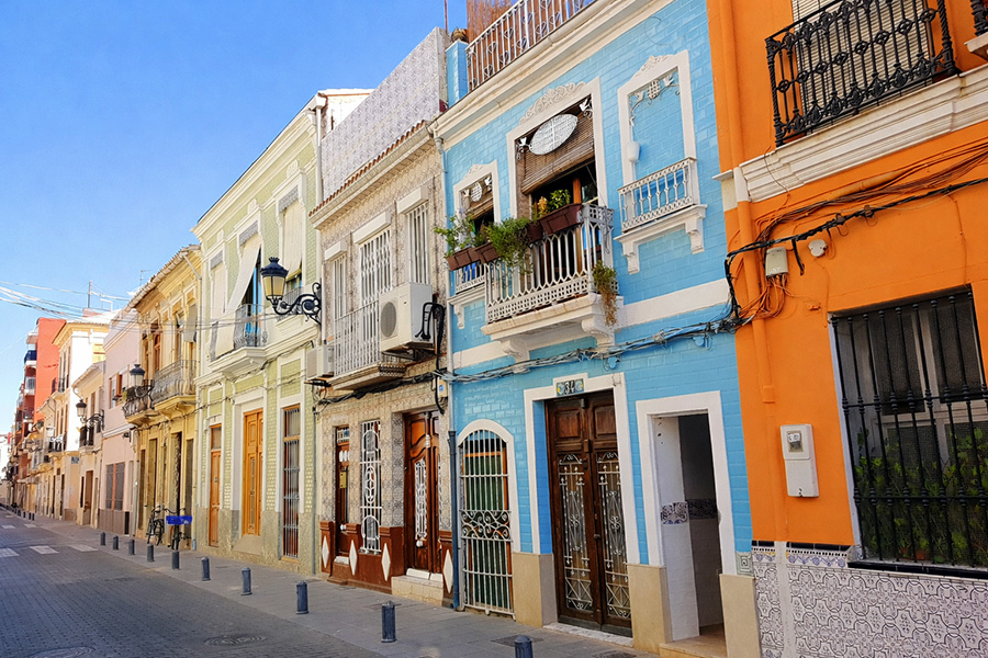 Huizen Cabanyal Valencia