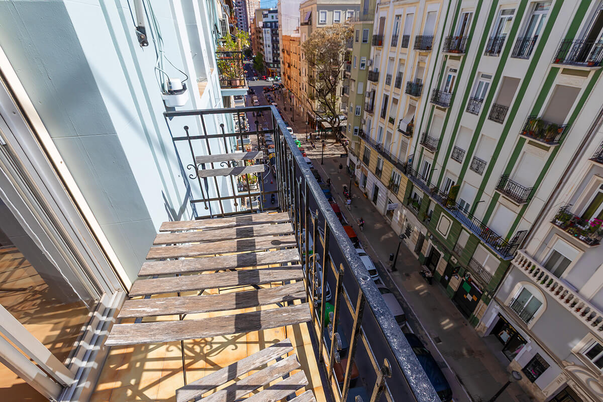 Appartement te koop Ruzafa Valencia - balkon