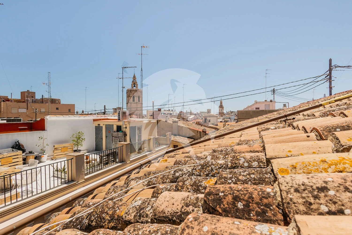Spectaculair dak appartement met lift in oude centrum Valencia