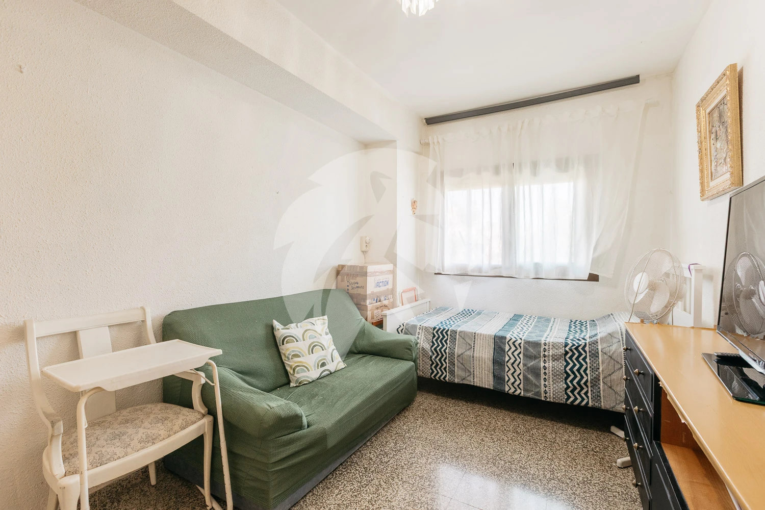 Ruim appartement met twee balkons in Valencia – Campanar