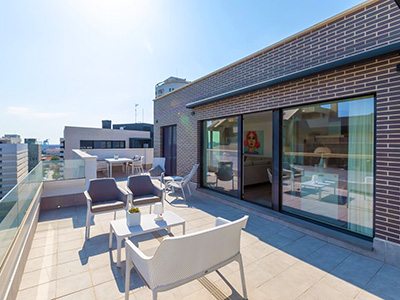 Terras penthouse Valencia