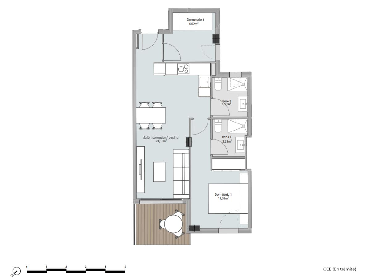 Nieuwbouw appartement te koop in Alboraya