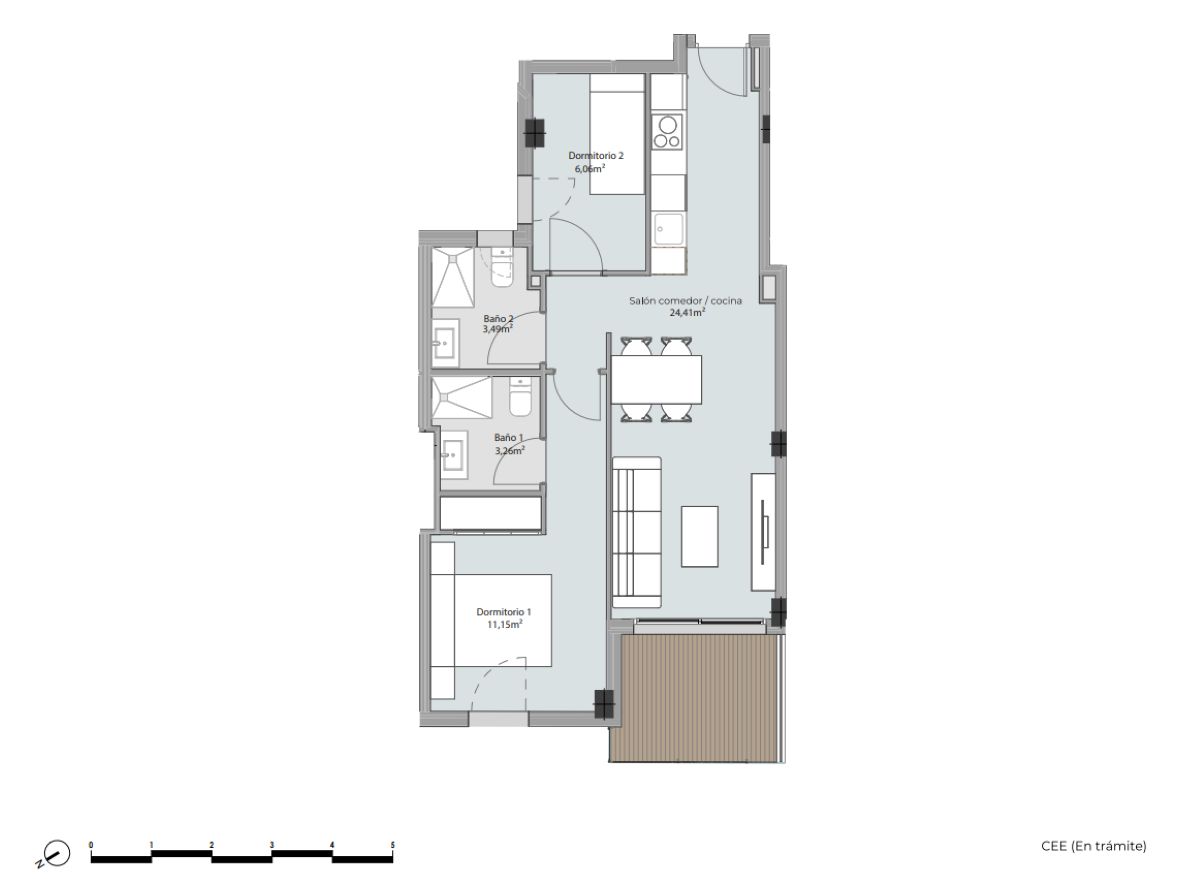 Nieuwbouw appartement te koop in Alboraya