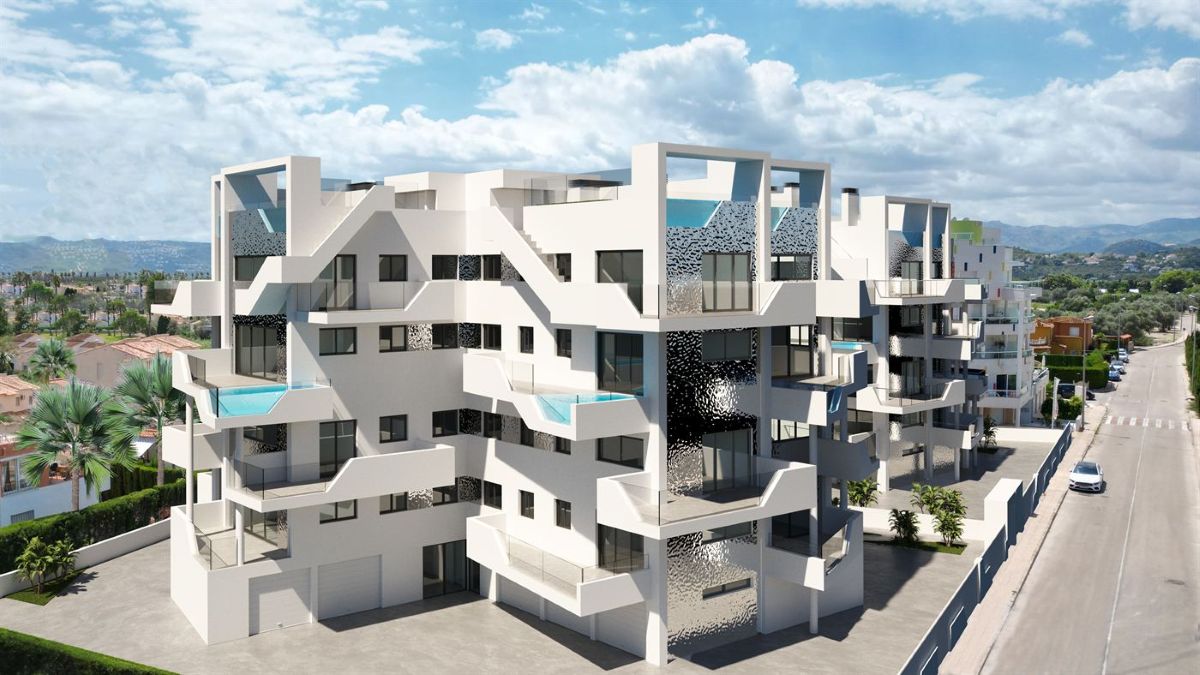 Nieuwbouw appartement te koop in Oliva