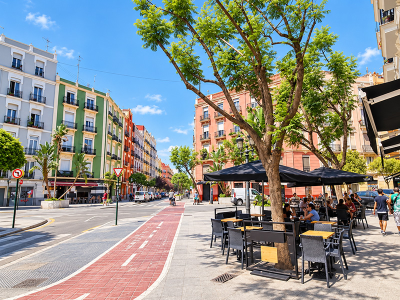 Appartementen in Valencia stad Ruzafa