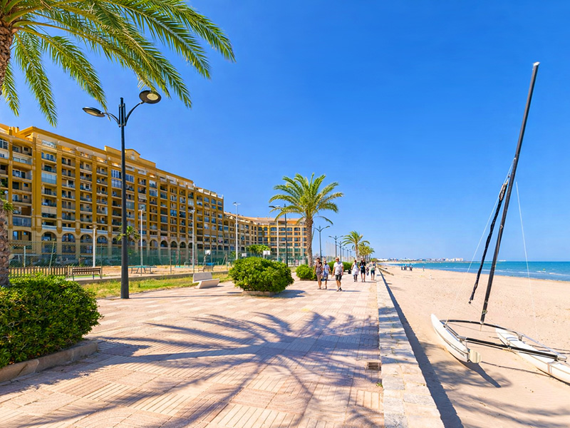 Appartement aan het strand in Valencia