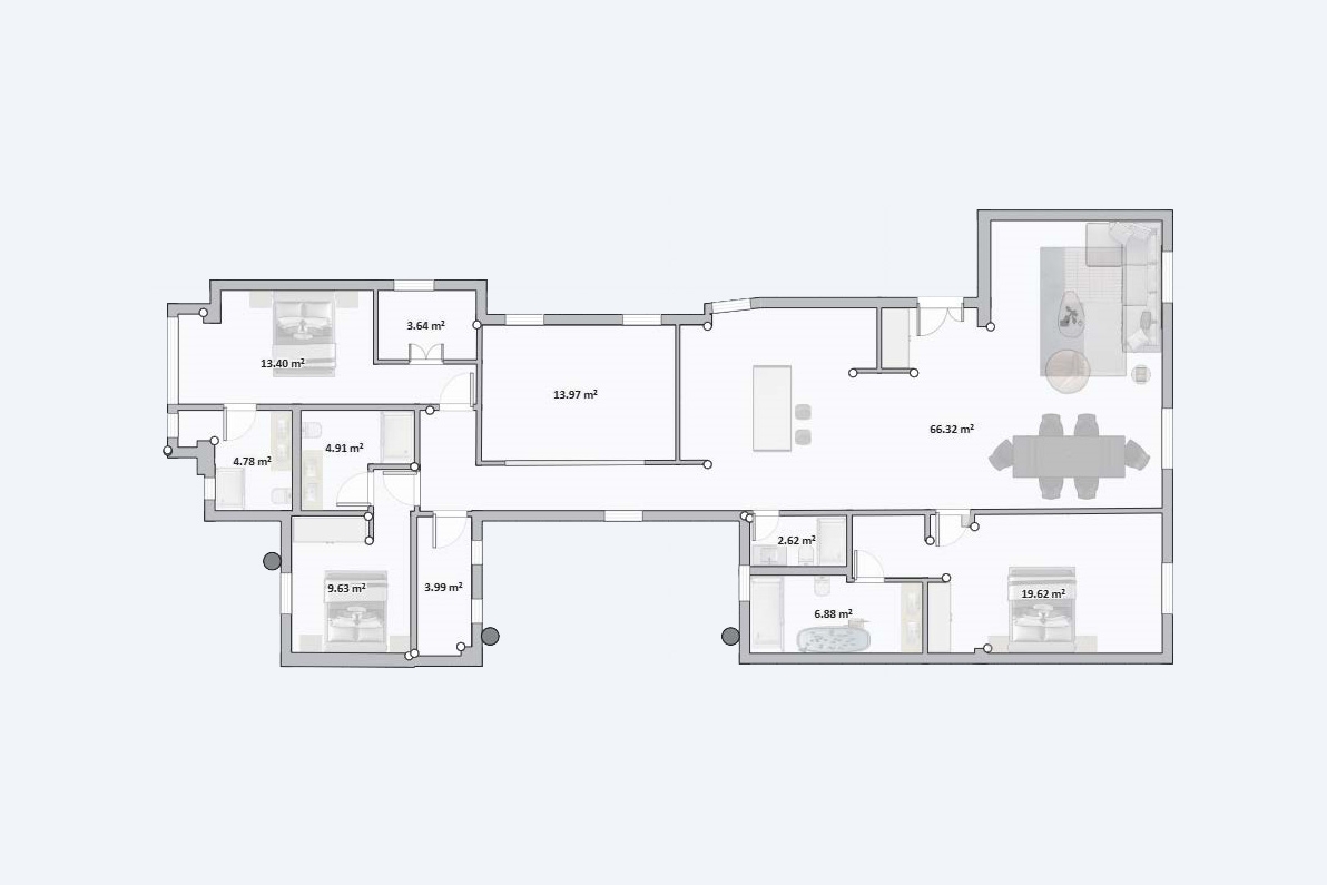 Luxe appartement te koop in Valencia stad – La Xerea