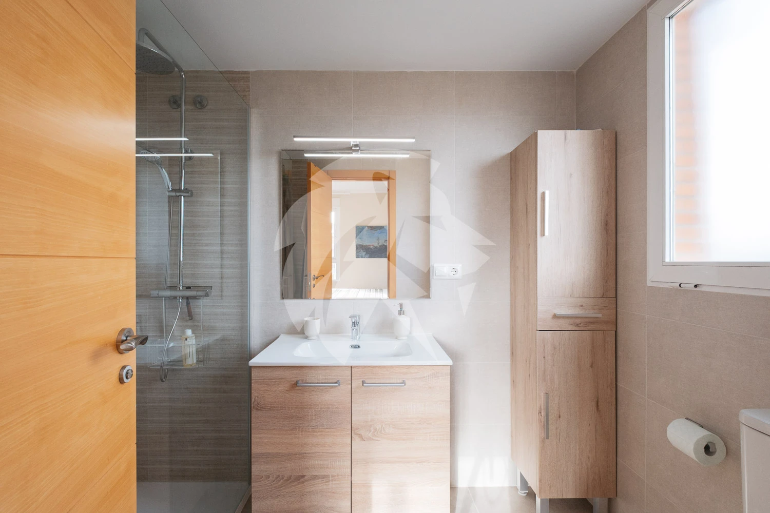 Modern appartement met suite en balkon in Valencia