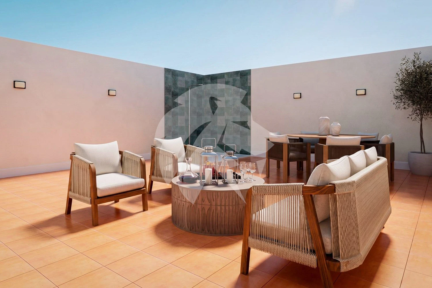 Volledig gerenoveerd appartement met privé terras in Valencia