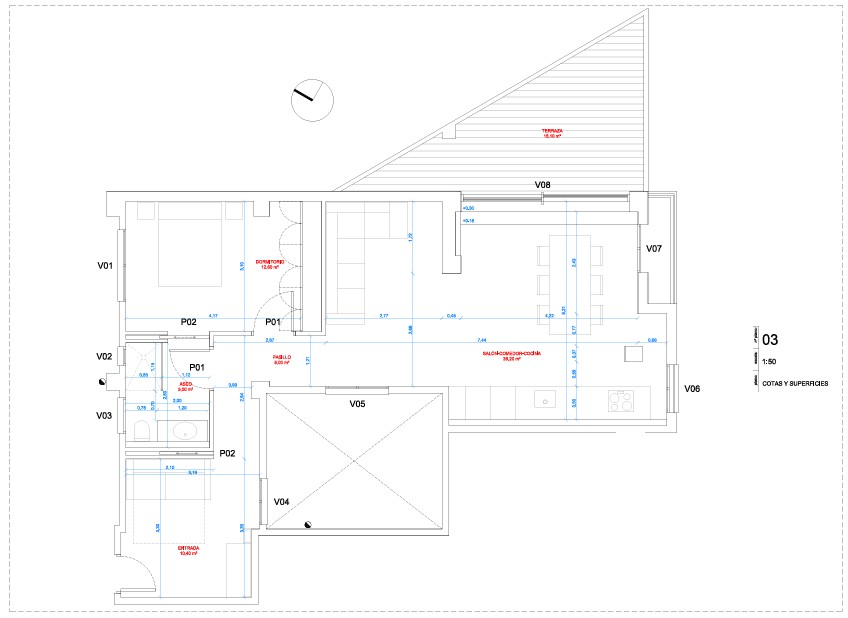 Gerenoveerd appartement met terras te koop in Valencia stad – Ruzafa